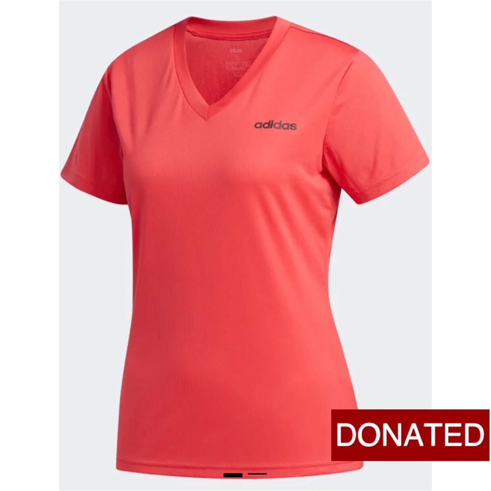 DONATED x Adidas Climalite T-Shirt (Small)